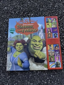 Shrek Das dritte sprechende elektronische Buch 2007 Dreamworks Meredith Bücher funktioniert! - Bild 1 von 8