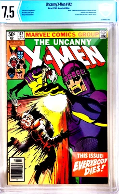 The Uncanny X-Men #142 (Marvel Comics) Graded 7.5 - Image 1 of 2