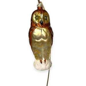 Birgits Christmas Collection Germany Old World Owl Ornament Guarding my Children - Picture 1 of 10
