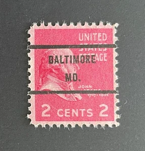 Baltimore, Maryland Type 71 Precancel - 2 cents Prexie U.S. #806 - MD - Picture 1 of 1