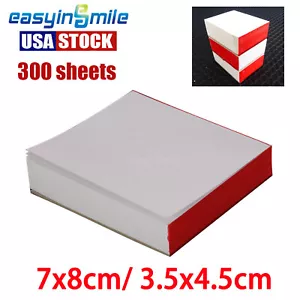 3 almohadillas desechables almohadillas de mezcla dental recubiertas de papel/poliomielitis 2 lados 7 x 8 cm - Imagen 1 de 13