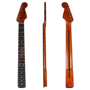 Edelstahl 22 Bund gerösteter Ahorn E-Gitarrenhals Palisander für ST Strat Fender - Bild 1 von 6