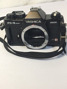 Yashica FX-3 Super 2000 35mm SLR Film Camera Japan “No Lens Untested”