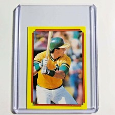 Jose Canseco / Cory Snyder - 1988 Topps Stickers A Variation Super Star