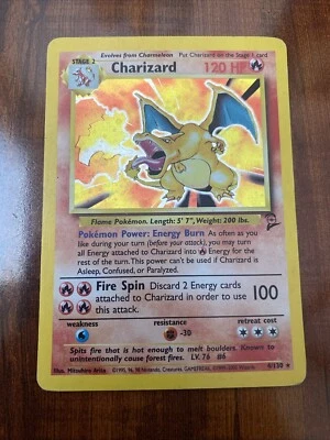 Pokemon Charizard Base Set 2 Holo Rare 4/102 LP🔥 - Image 1 of 4