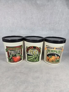 Vintage Zucker Snap Erbsen Packer Kunststoff Kanister Behälter ERB KUNSTSTOFF - Bild 1 von 9