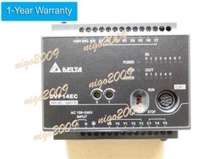 DVP14EC00R3 Delta EC3 Series Standard PLC DI 8 DO 6 Relay 100-240VAC new in box - Picture 1 of 3