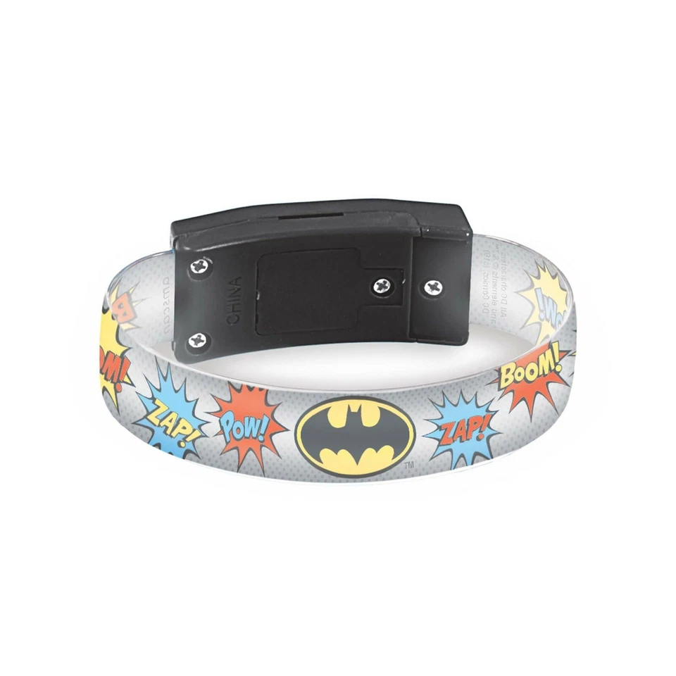 BATMAN Heroes Unite PULSERA ILUMINADA FAVORES (4)~ Premio Suministros Fiesta Cumpleaños Foto 1 de 1