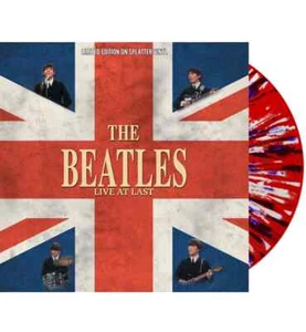 BEATLES: LIVE AT LAST (SPLATTER VINYL) - LP vinyl new mint sealed pop and beat * - Picture 1 of 3