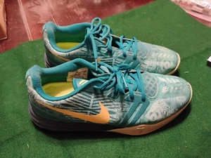 Nike KB Mentality “Easter” Kobe Bryant Artisan Teal/Yellow/Green Men's Size 9 - Picture 1 of 5