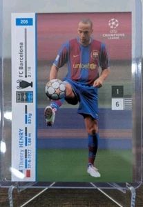 2007-2008 Panini UEFA Champions League Card - Thierry Henry - Picture 1 of 2