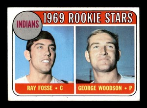 1969 Topps #244 Ray Fosse/George Woodson Rookie Stars EXMT X2852159