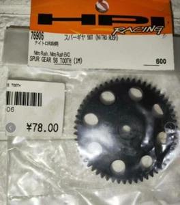 R/C Model Car parts HPI 76906 Spur Gear 56 Tooth (1M) Nitro Rush ORIGINAL - Picture 1 of 2