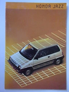 HONDA JAZZ orig 1985 Swiss Mkt Sales Brochure with German text - Picture 1 of 8
