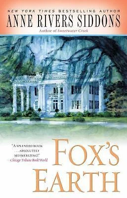 Fox's Earth - 9781416553533, Anne Rivers Siddons, paperback - Image 1 of 1