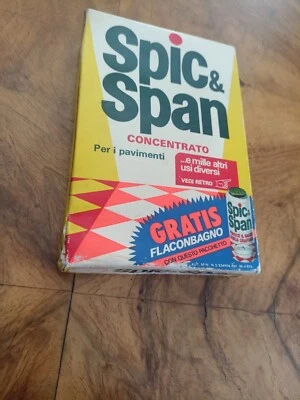DETERSIVO SPIC E SPAN PER PAVIMENTI- vintage - Immagine 1 di 4