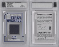 2010 Famous Fabrics Second Edition First Overall /9 Rick Nash