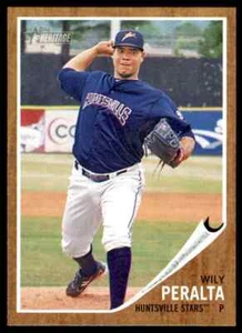2011 Topps Heritage Minor League Wily Peralta Huntsville Stars #14 - Picture 1 of 2