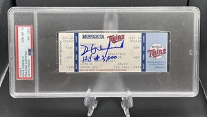Dave Winfield Autograph Signed 9/16/1993 Ticket w/ Hit #3000 PSA 10 Auto HOF 2 - Picture 1 of 2