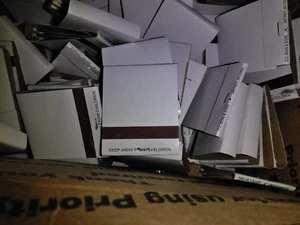 250 plain white MATCHES matchbooks wedding, 20 strike - Picture 1 of 1