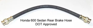 Honda N600 AN600 Rear Brake Hose 1970 1971 1972 Replaces 46430-568-601 - Picture 1 of 2
