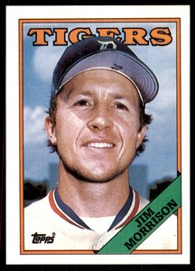 1988 Topps Jim Morrison Baseball Cards #751