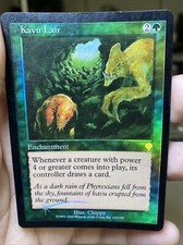 FOIL Kavu Lair Invasion MTG Card PL