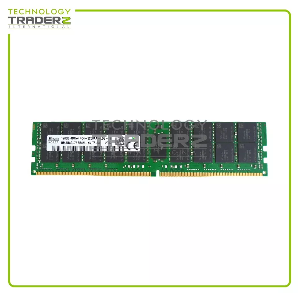 HMABAGL7ABR4N-XN Hynix 128GB PC4-25600 DDR4-3200MHz 4DRx4 LRDIMM ECC Memory - Image 1 of 1