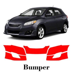 bumper PreCut PPF Paint Protection Film For Toyota Matrix Sport XRS 2009-2013 - Picture 1 of 7