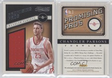 2013-14 Panini Timeless Treasures Promising Pros Materials Chandler Parsons #3
