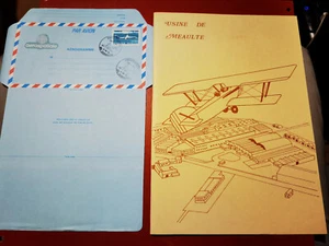 Documents philatélique 1986 - Usine de MEAULTE AEROSPATIALE + ENVELOPPE préo - Imagen 1 de 6