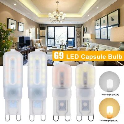 2/5/10/20X G9 3W/5W LED Dimmable Capsule Bulb Replace Light Lamps AC 220-240V - Image 1 of 4