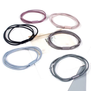 1PCS Scrunchies 3 Layer Hair Ring Elastic Ponytail Holder Hair Ties Rubber Band - Picture 1 of 13
