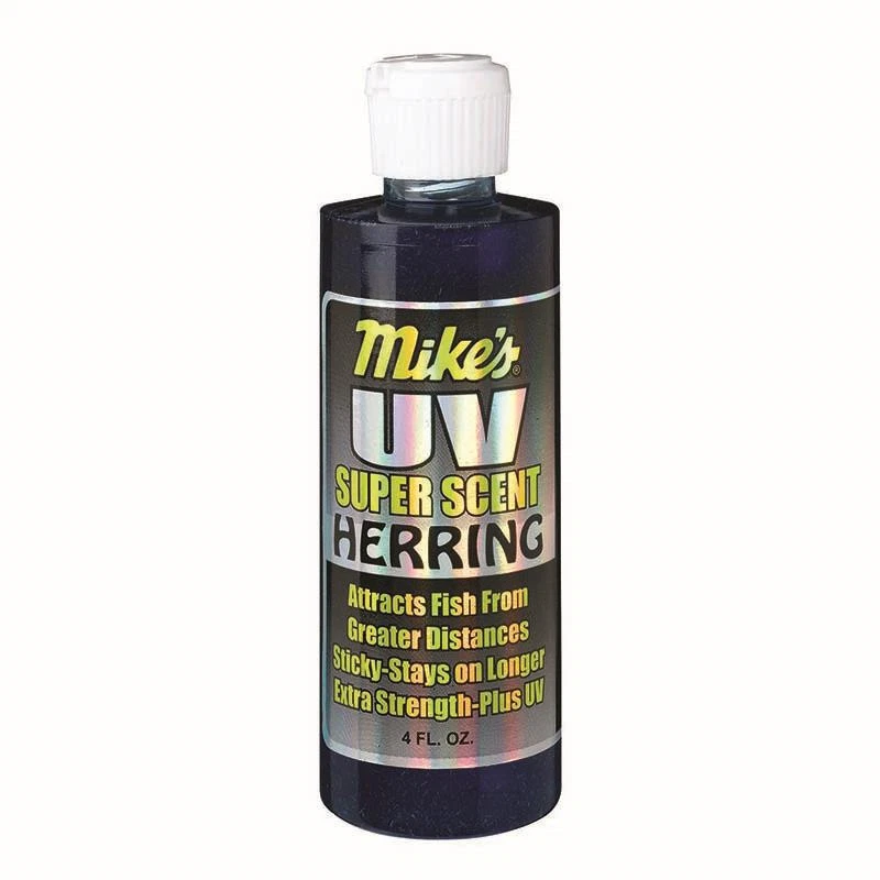 Atlas Mike's UV Super Scent Fish Attractant 4oz Flip Top Bottle Herring - Image 1 of 1