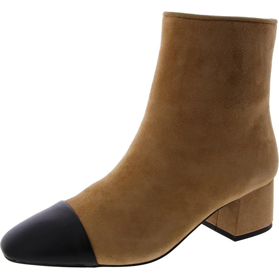 Steve Madden Women's Eiffel Ankle Boot, Camel Suede, 6 - Imagem 1 de 1