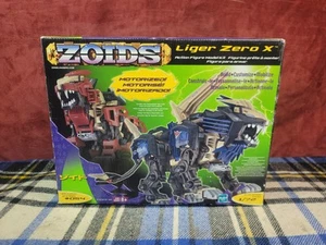Zoids LIGER ZERO X #054 w/ Box Red & Blue Armor 2002 New - Picture 1 of 7