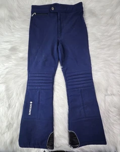 Descente Japan Flare Ski Pants 34 L Snowboard Retro 80s 90 Navy - Picture 1 of 12