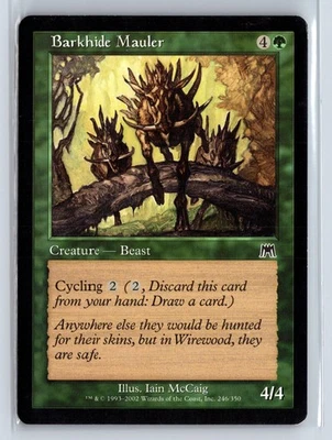 (3x) BARKHIDE MAULER - Onslaught – MTG Magic the Gathering Card - Common - Image 1 of 4