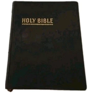 Hertel Holy Bible 1951 Blue Ribbon New Standard Reference Bible Red Letter - Foto 1 di 16