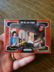 2025 Panini Prizm Rolling Stones #62 The Rolling Stones  Red Laser PACK FRESH  - Picture 1 of 4