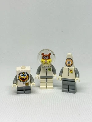 LEGO SpongeBob Minifigures Set 3831 Astronaut SpongeBob Patrick Sandy - Image 1 of 2