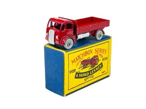 Matchbox Moko Lesney No. 20A GMW Maroon ERF Heavy Lorry Truck w/B1 Style Box - Picture 1 of 12