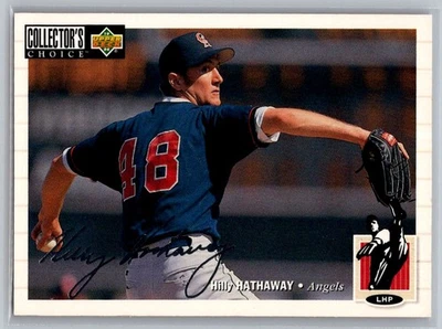 1994 Collector's Choice #129 Hilly Hathaway Silver Signature - Image 1 of 2