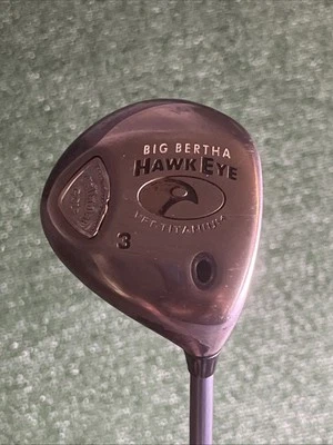 Callaway Big Bertha Gems 50 Hawk Eye VFT-Titanium 3 Wood RH Ladies 43.5” - Image 1 of 4