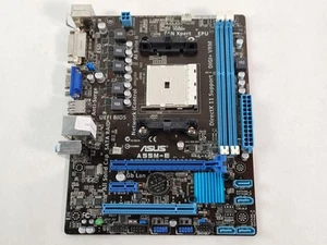 Placa madre de escritorio Asus A55M-E AMD Socket FM2 DDR3 SDRAM - Imagen 1 de 6