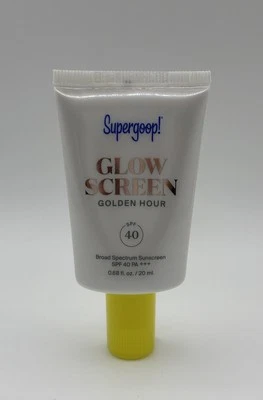 NEW Supergoop! Glowscreen SPF 40 GOLDEN HOUR Sunscreen Travel Size 20ml/0.69oz - Image 1 of 4
