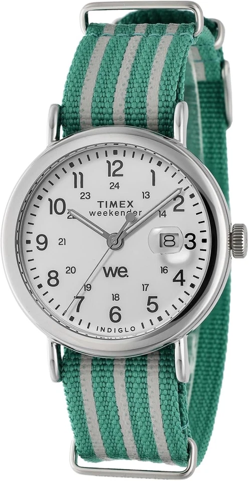 Reloj TIMEX Weekender 40mm TW2Y08800 Hombre Verde - Imagen 1 de 1