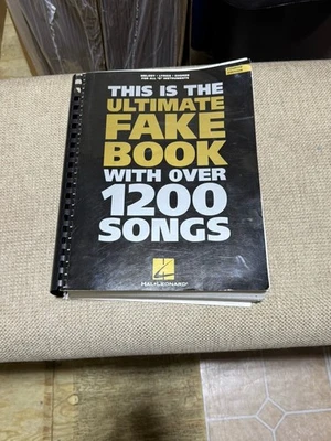 This Is The Ultimate Fake Book Over 1200 Songs For C Instruments, 3rd Edition - Image 1 of 4
