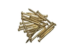 Messingnägel 8*1.8mm Linsenkopf Rundstiftnägel 20 Stück (0450) - Bild 1 von 1