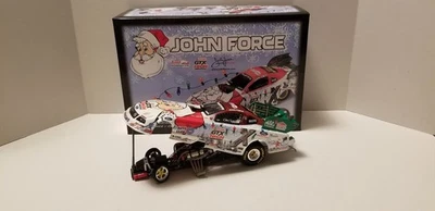  John Force 2008 Norwalk «Xmas цвет хром» смешной автомобиль 1/300 на действие гонки  - Изображение 1 из 4